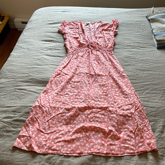 ⚡️BILLABONG MIDI LENGTH SUNDRESS SZ LG - Picture 2 of 5